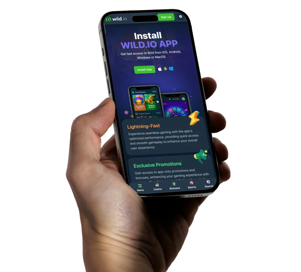 Wild.io Mobile App.