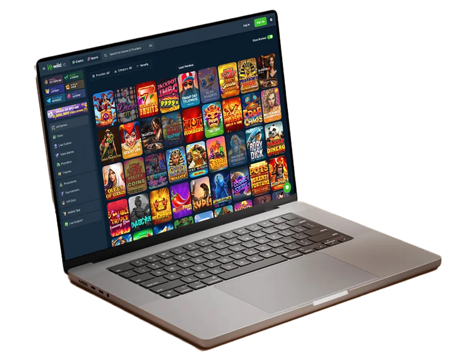 Available games at Wild.io